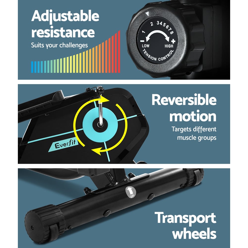 Everfit Elliptical Cross Trainer – Home Gym Exercise Bike