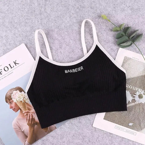 New Sports Bra For Women Gym Sexy Crop Top Bra Women Cotton Underwear