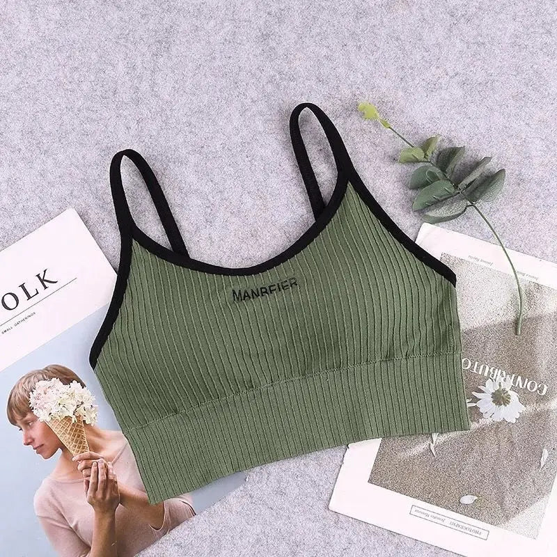 New Sports Bra For Women Gym Sexy Crop Top Bra Women Cotton Underwear