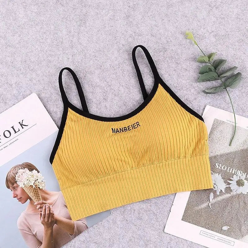 New Sports Bra For Women Gym Sexy Crop Top Bra Women Cotton Underwear