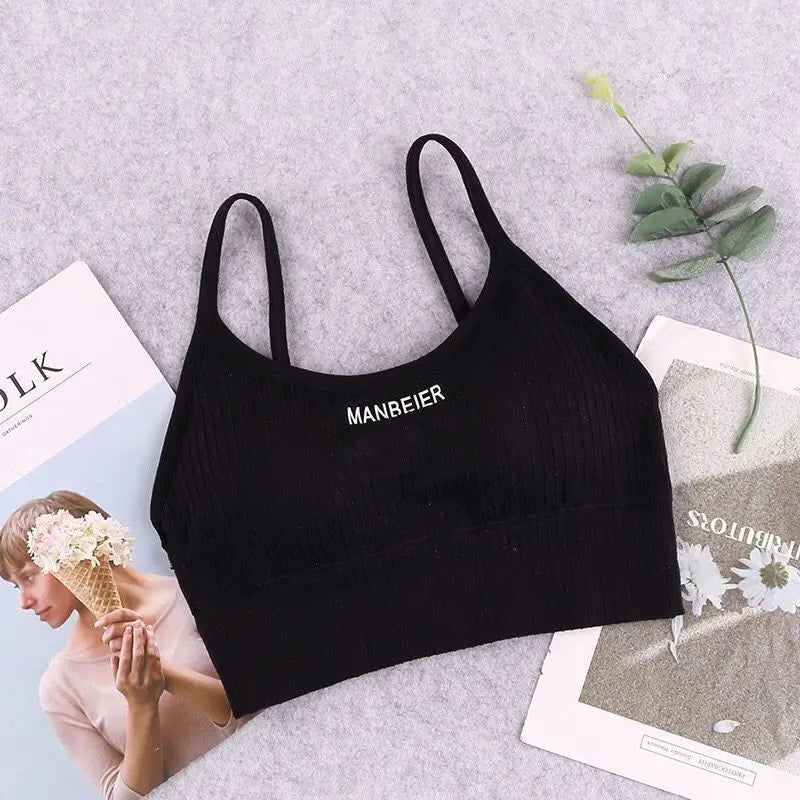 New Sports Bra For Women Gym Sexy Crop Top Bra Women Cotton Underwear