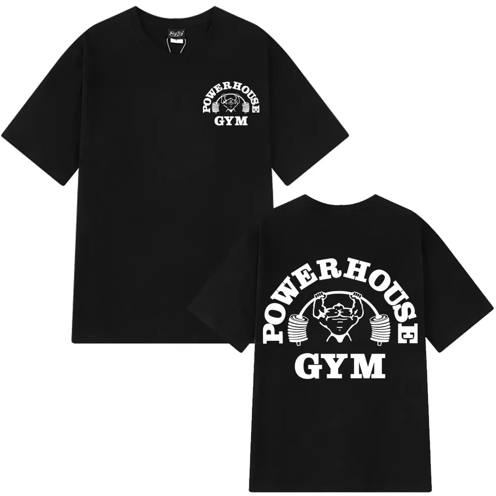 ALMASTRONG Unisex Gym Logo T-Shirt