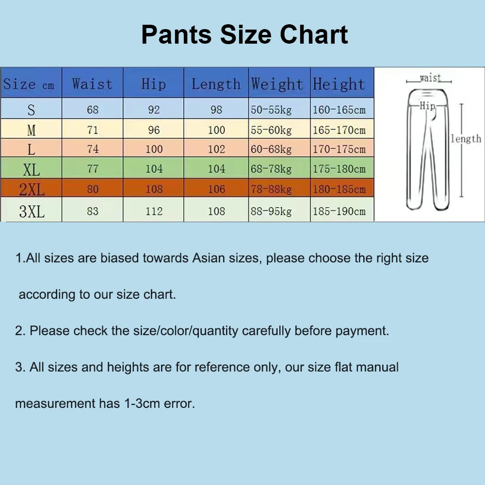 2025 Men's trendy sweatPants Autumn/Winter New  Jogging Trousers Fitness Loose Fit Clothing Solid Color warm Streetwear Pants - ALMASTRONG