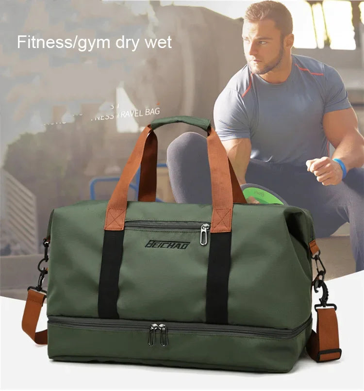 Travel Gym Bag Short-distance Luggage Portable Fitness Bags Shoulder