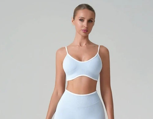 ALMASTRONG Women’s Sports Bra – Backless Yoga & Fitness Top