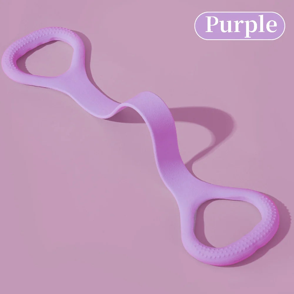 Elastic Resistance Band – Arm, Back & Shoulder Training for Yoga & Pilates