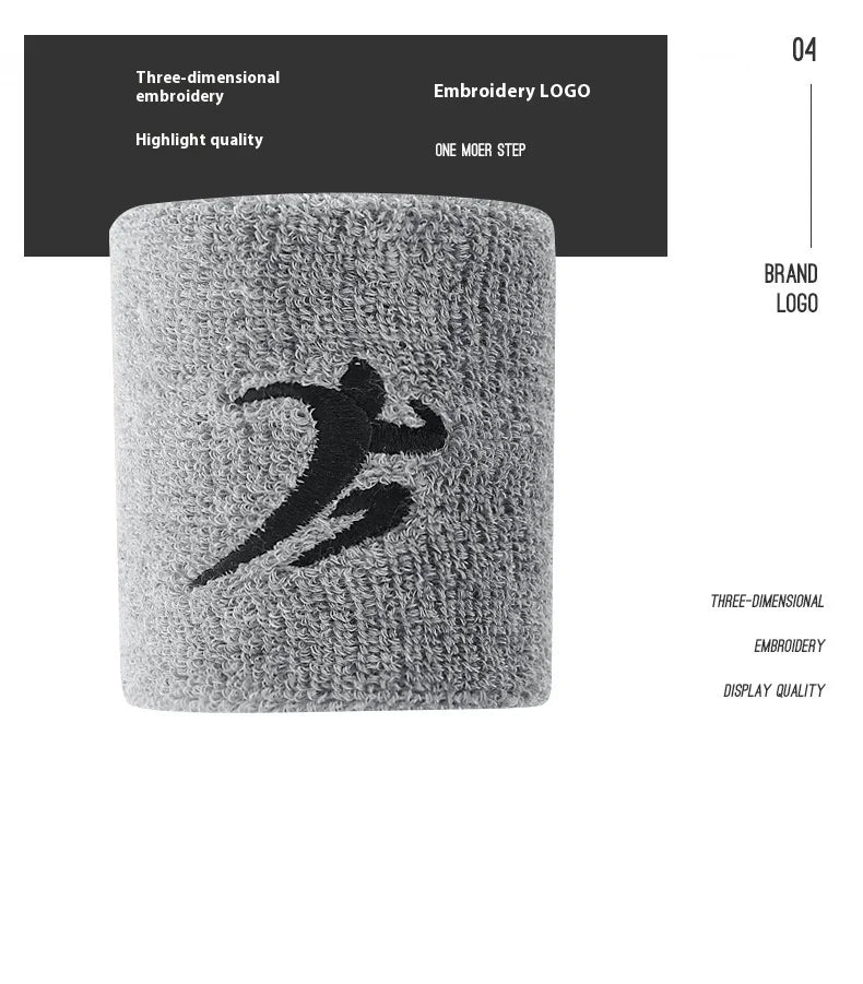 Sports Wristbands for Men Women - Breathable Sweat Absorbing Wrist