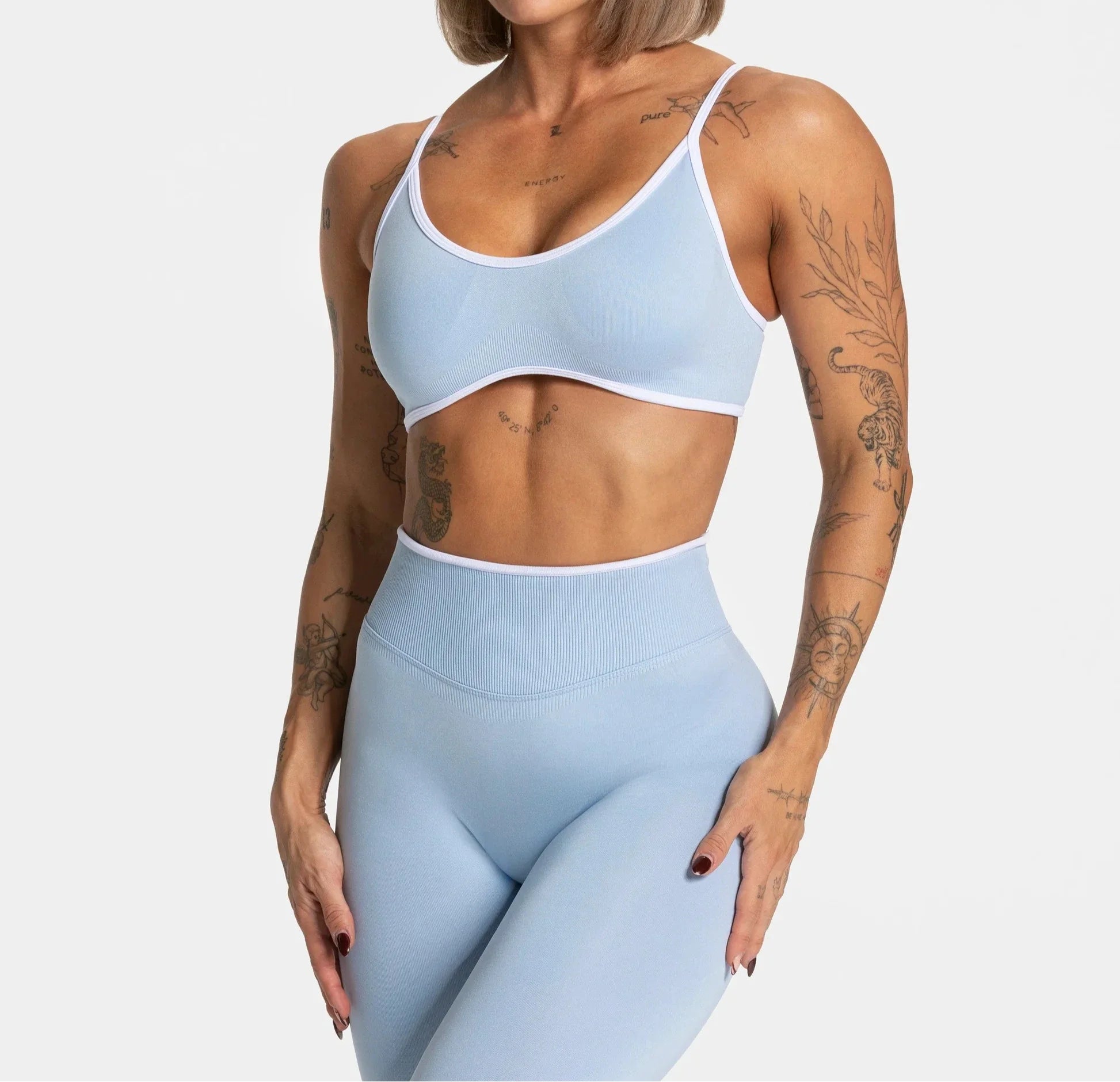 LMASTRONG Women’s Backless Sports Bra - ALMASTRONG