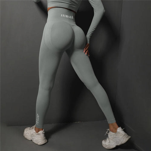 2023 ANIMALU Seamless Leggings Women Gym Yoga Pants Women's High Waist