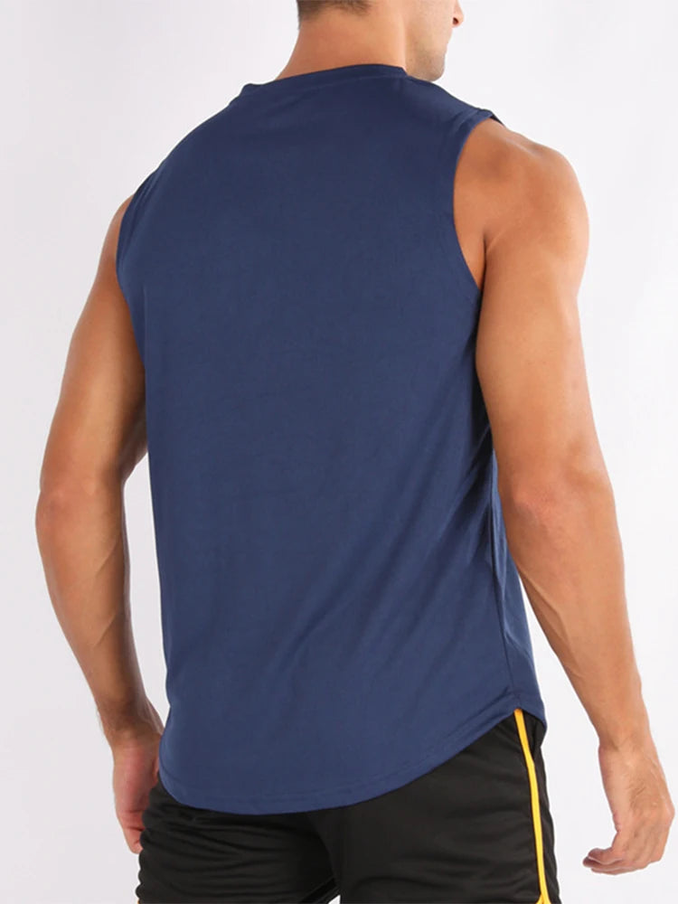 ADED Summer new Gym Vest Men Bodybuilding Sleeveless Sports Tank Top