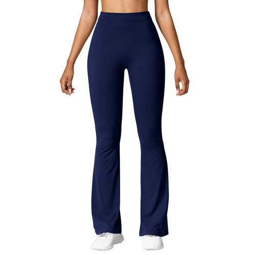 Women’s V-Back High Waist Leggings – Flared Sports Pants
