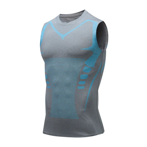 Mans Compression Tank Top Men Gym Shirt Sleeveless Quick Dry