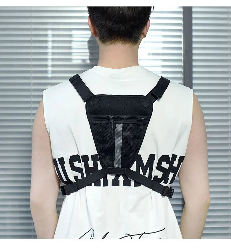 Camping Front Chest Vest  Backpack Running Bag Cycling Jogging Hunting