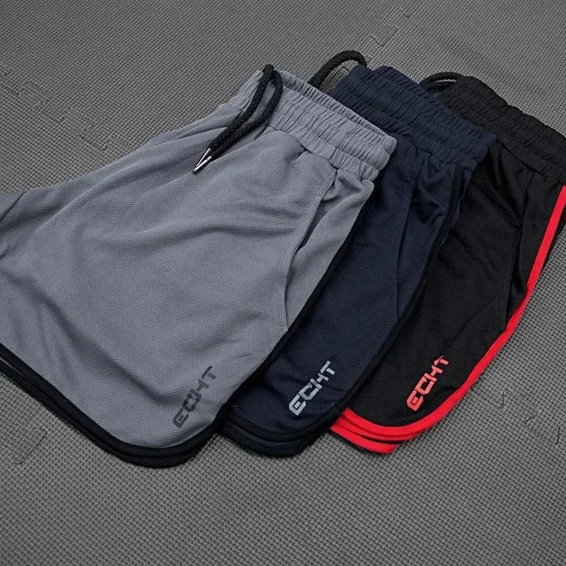 Summer Running Shorts Men Jogging Fitness beach Shorts Quick Dry Gym