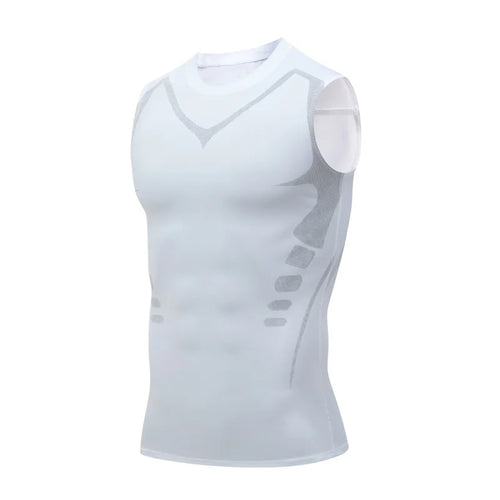 Mans Compression Tank Top Men Gym Shirt Sleeveless Quick Dry