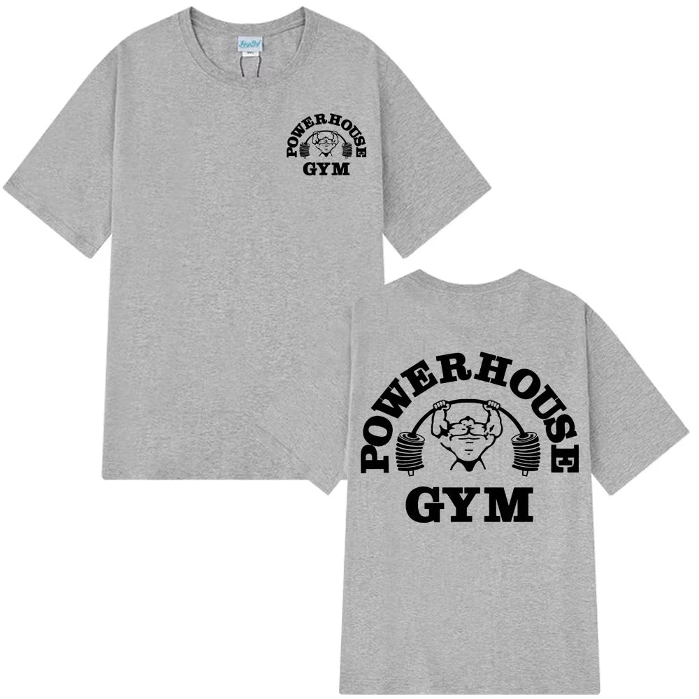 ALMASTRONG Unisex Gym Logo T-Shirt