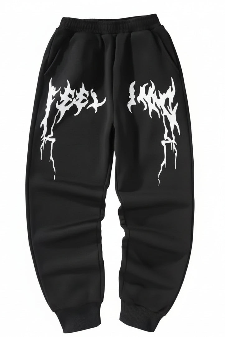 2025 Men's trendy sweatPants Autumn/Winter New  Jogging Trousers Fitness Loose Fit Clothing Solid Color warm Streetwear Pants - ALMASTRONG