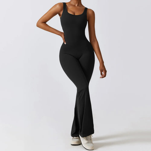 Women Tracksuit Sexy Jumpsuits Yoga Suit One-Piece Sport Fitness