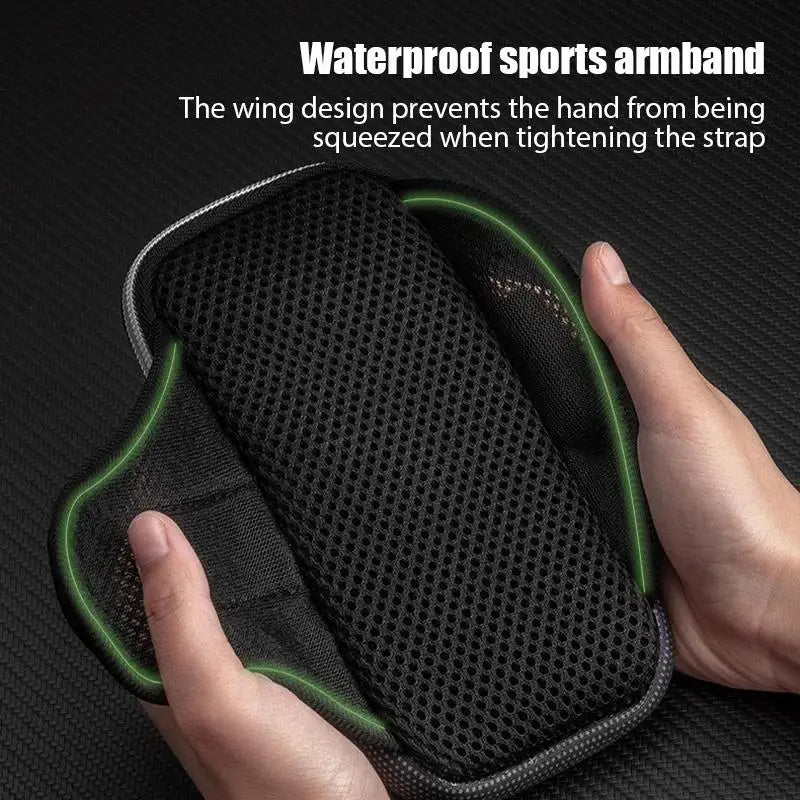 Running Armband Phone Case Waterproof Holder bag for iPhone 16 Samsung