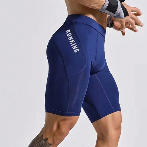Men's Bodybuilding Shorts Gym Running Leggings Male Joggings Elastic