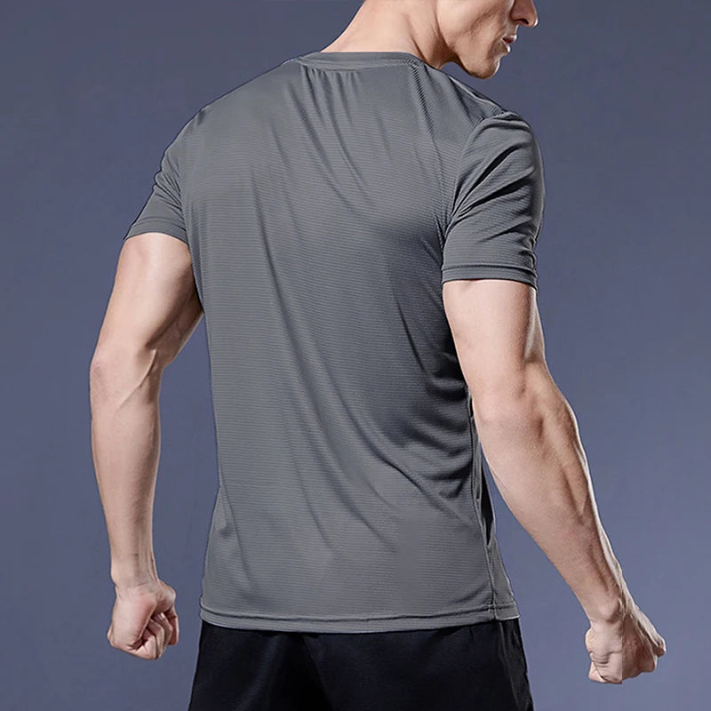 Men’s Running Shirt – Soccer & Jogging Sports Jersey