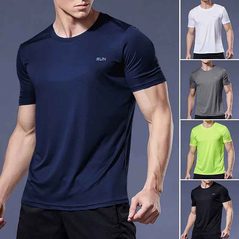 Men’s Running Shirt – Soccer & Jogging Sports Jersey
