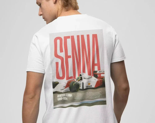 Senna Formula 1 Graphic T Shirts Gym Women T-shirts Man
