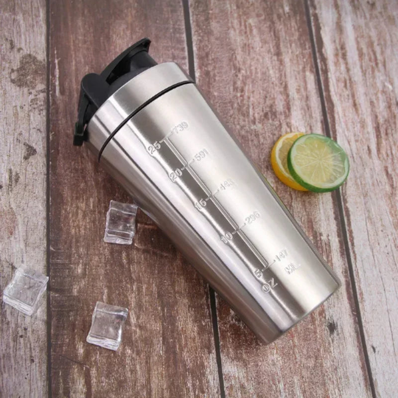 Stainless Steel Protein Shaker Bottle