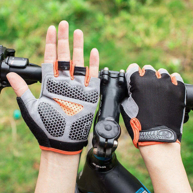 Half Finger Gym Gloves – Workout & Fitness Mittens
