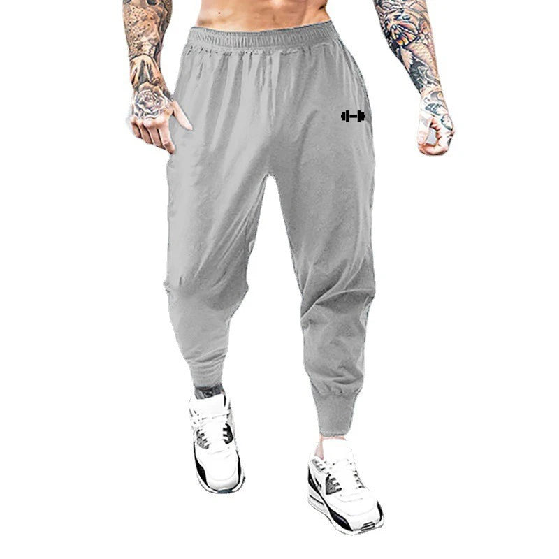 Gym Bodybuilding Fitness Sport Pants Men Casual Training Trousers