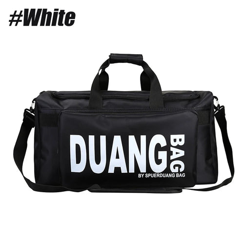 1pcs  Water Resistant Gym Bag Sports Travel Duffel Weekender Bag for - ALMASTRONG
