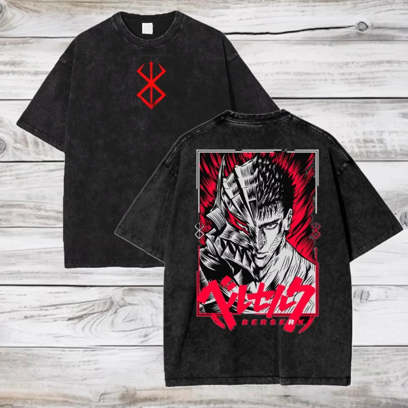 ALMASTRONG Anime Berserk T-Shirt – Men’s Cotton Graphic Tee