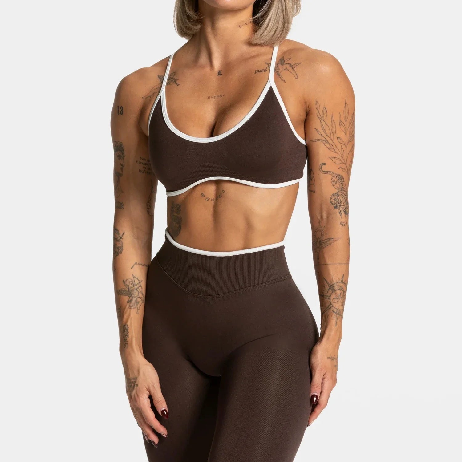 LMASTRONG Women’s Backless Sports Bra - ALMASTRONG