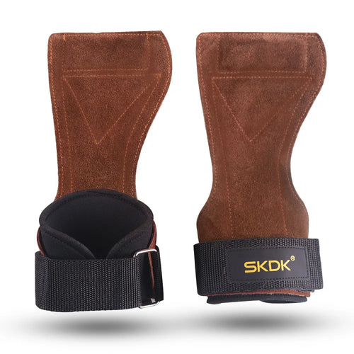 Premium Cowhide Palm Guards for Weightlifting & Fitness