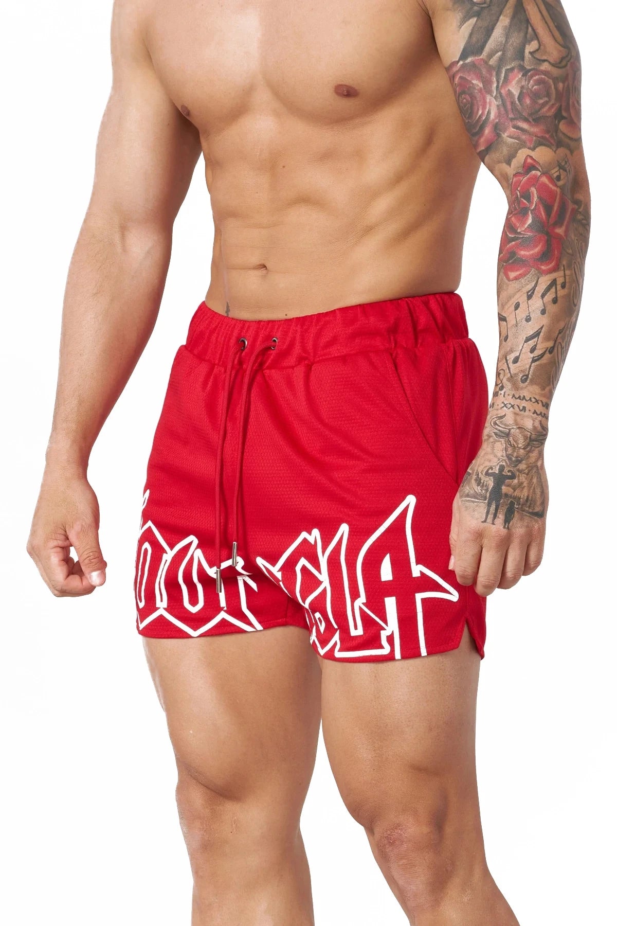 Gym Sports Men's Shorts American Style Clothing Brands Jogger Outdoor