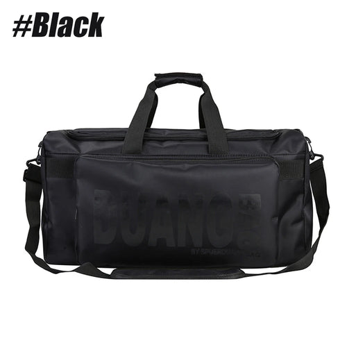 1pcs  Water Resistant Gym Bag Sports Travel Duffel Weekender Bag for