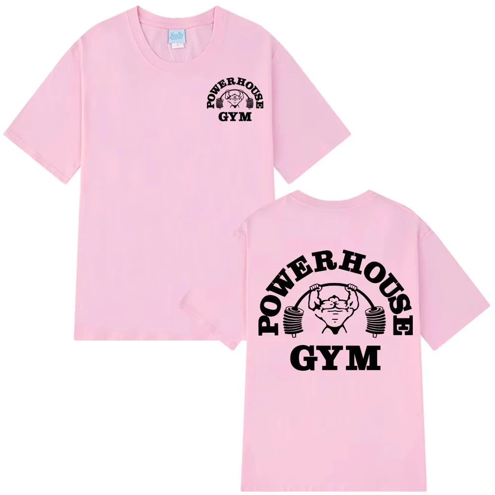 ALMASTRONG Unisex Gym Logo T-Shirt