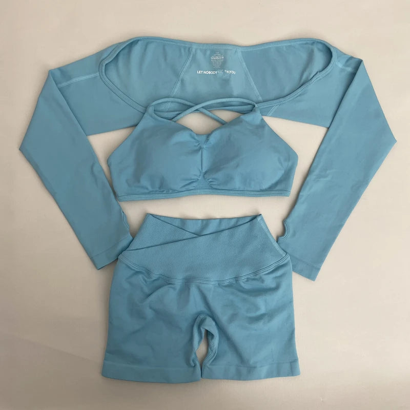 ALMASTRONG Women’s High-Stretch Gym Sett