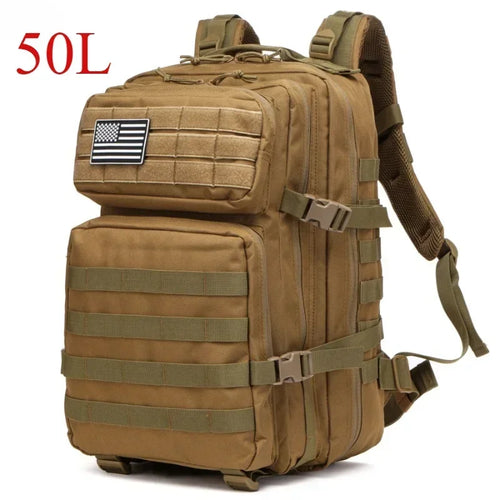 TrailForce Tactical Backpack – 25L / 50L Outdoor Gear