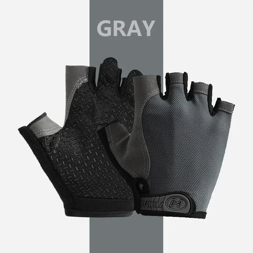 Fingerless Gym Training Gloves for Men Women Cycling Gloves Sports - ALMASTRONG