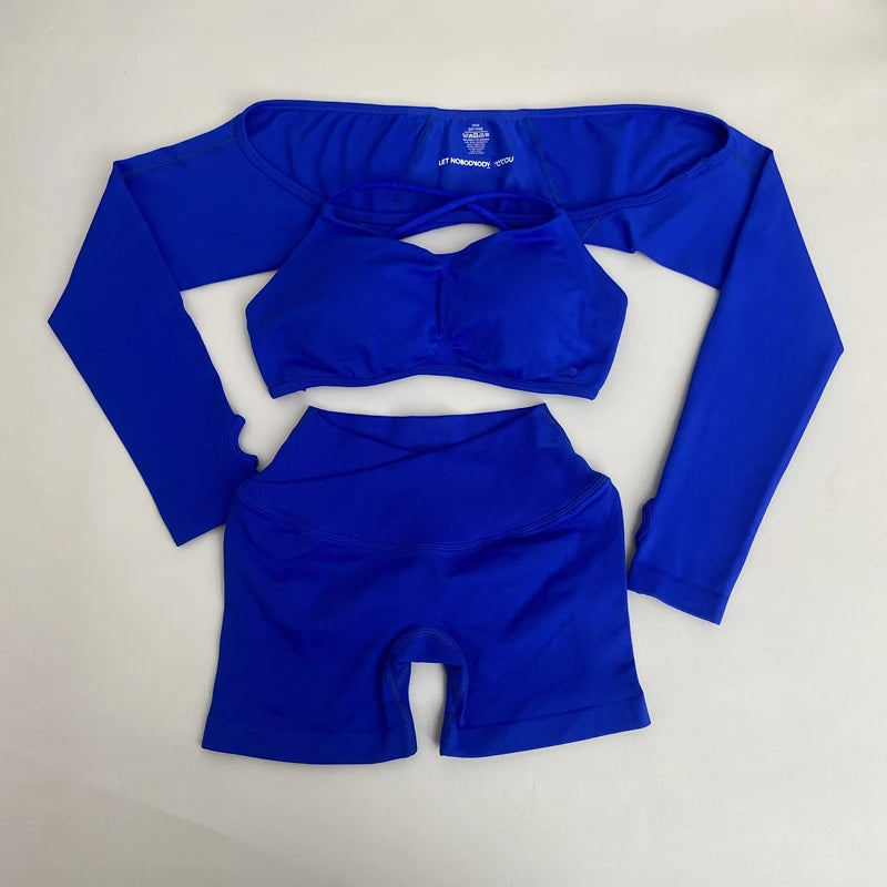 ALMASTRONG Women’s High-Stretch Gym Sett