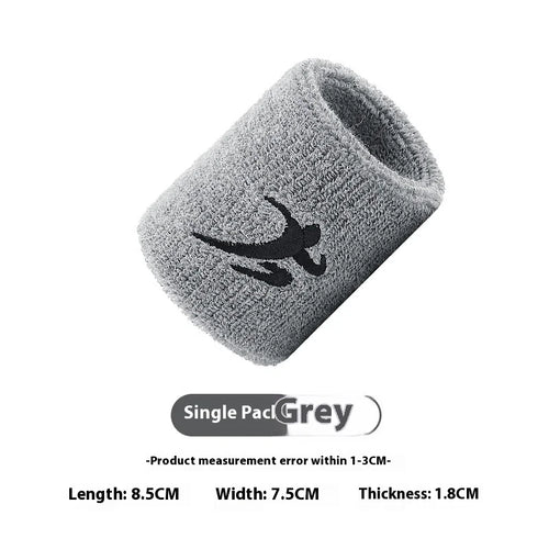 Sports Wristbands for Men Women - Breathable Sweat Absorbing Wrist