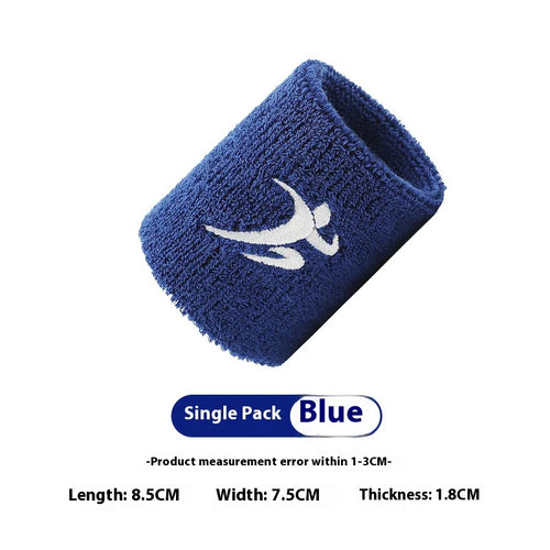 Sports Wristbands for Men Women - Breathable Sweat Absorbing Wrist