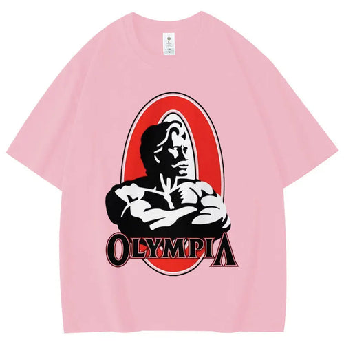 ALMASTRONG Limited Olympia Gym T-Shirt – Vintage Fitness Tee for Men & Women