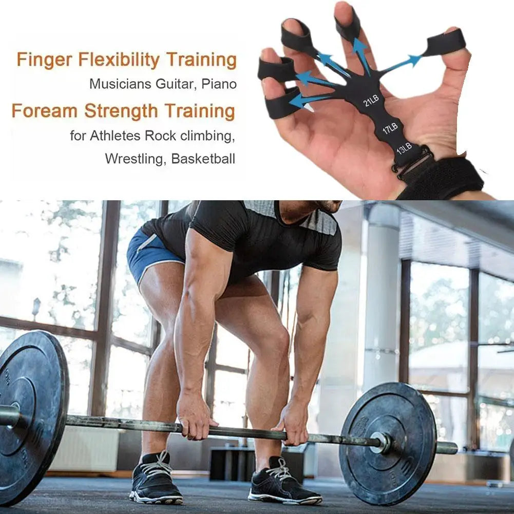 Hand Grip Finger Exerciser – 5 Finger Strength & Wrist Trainer