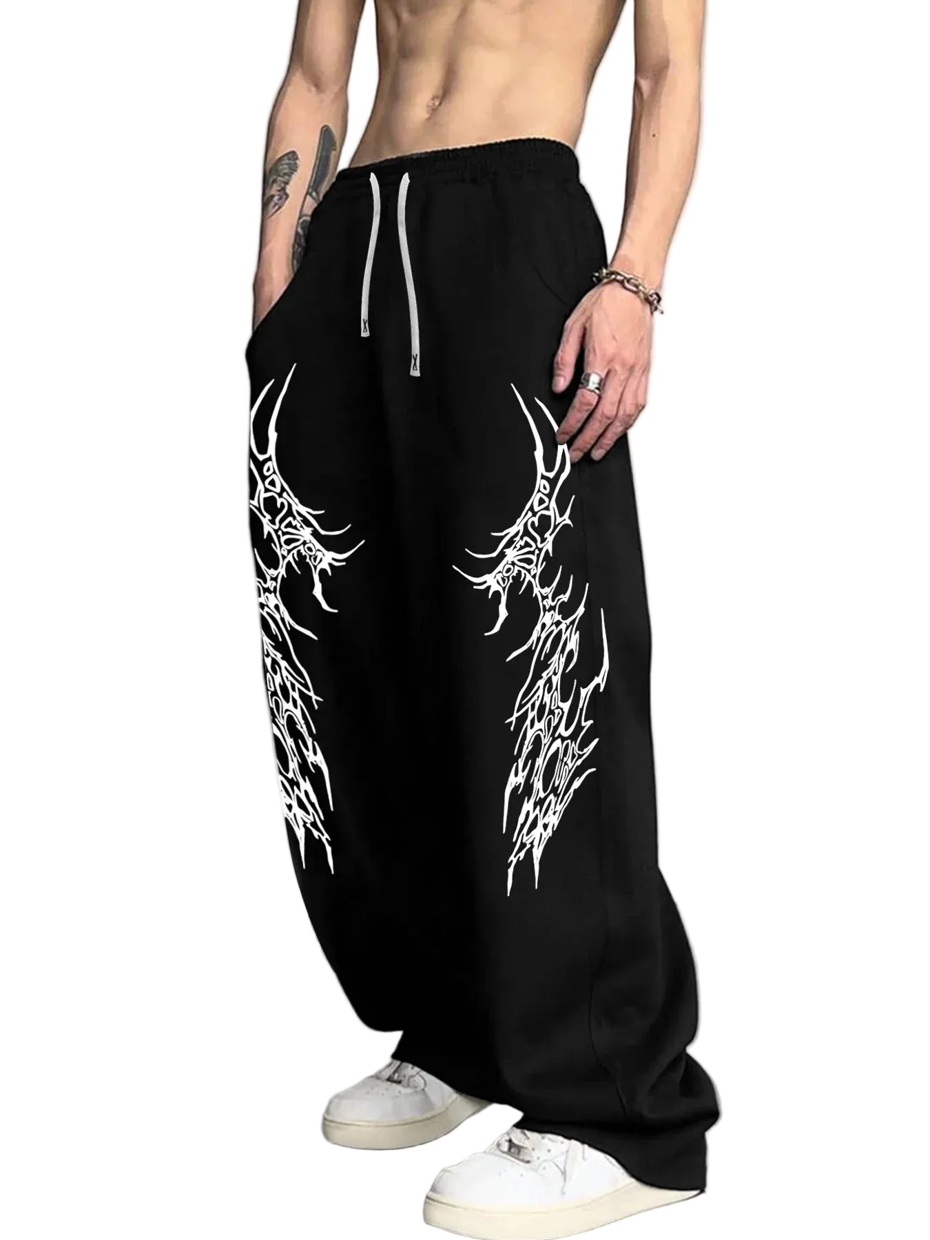 Special Edition Street Rock Style Men's and Women's Trendy Casual Plus Size Loose Daily Running Fitness Summer New 3D Pants - ALMASTRONG