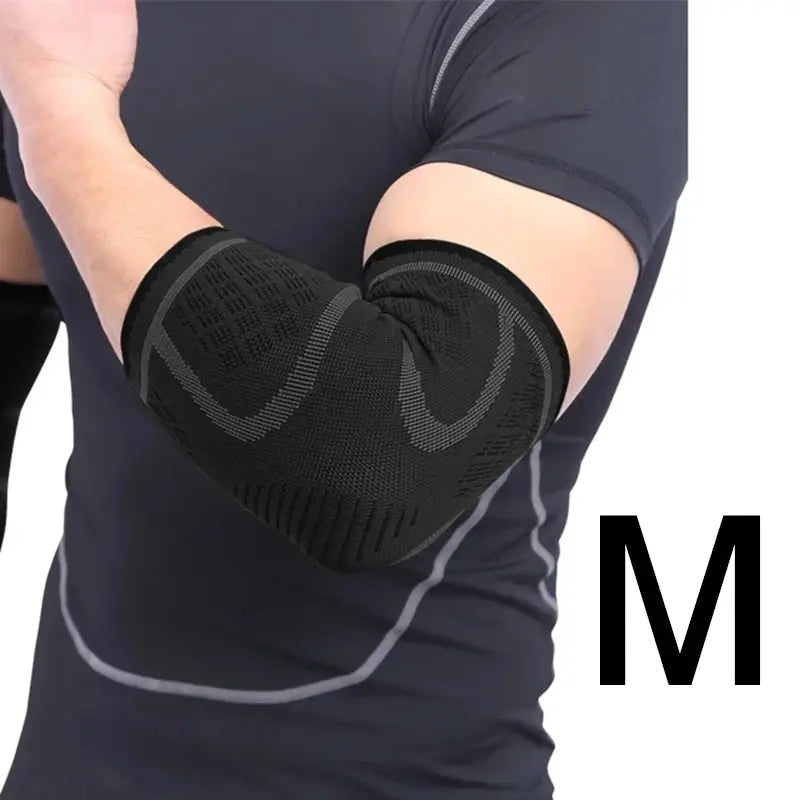 1 Piece Elbow Support Elastic Gym Fitness Nylon Protective Pad Absorb