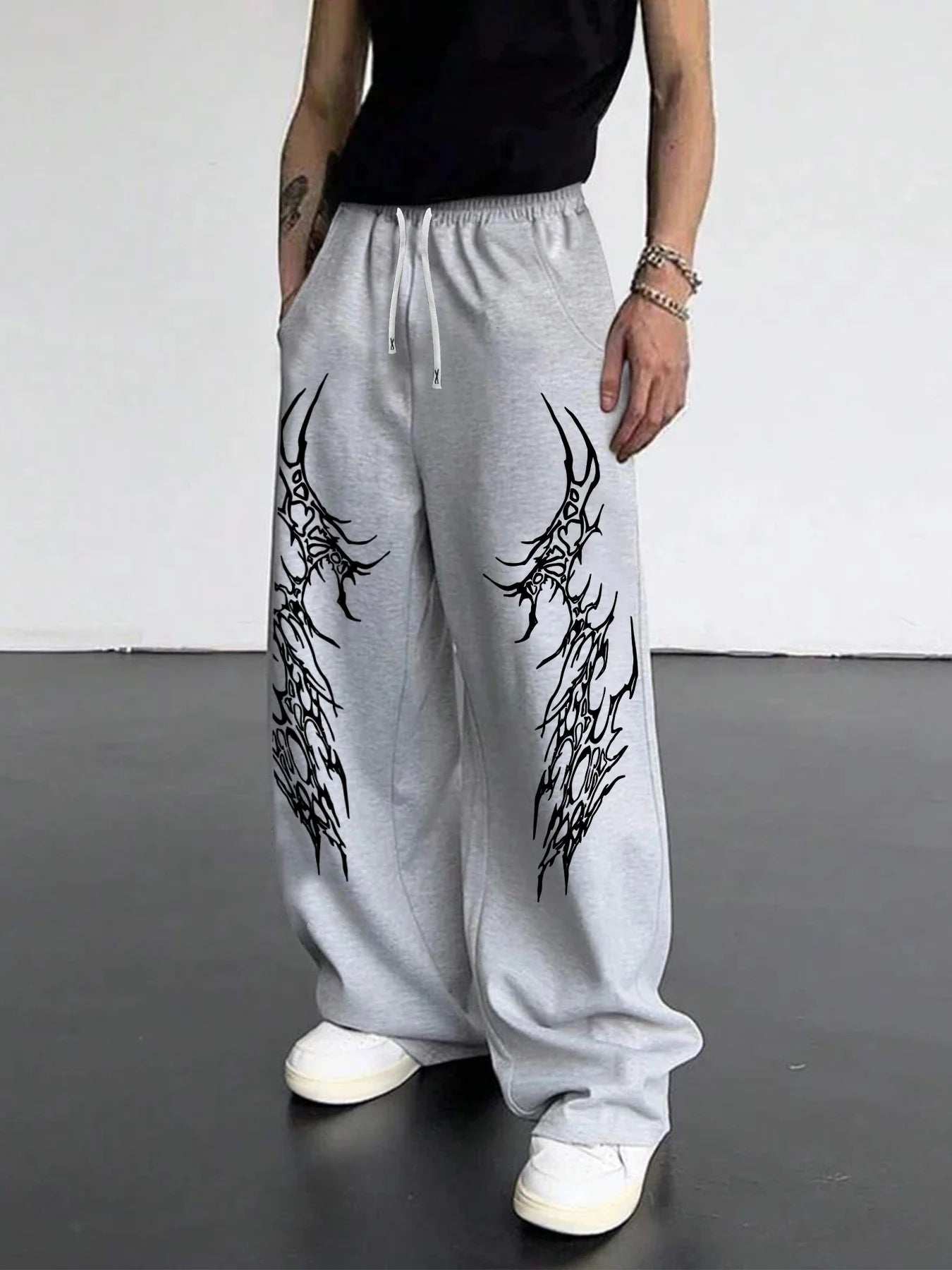 Special Edition Street Rock Style Men's and Women's Trendy Casual Plus Size Loose Daily Running Fitness Summer New 3D Pants - ALMASTRONG