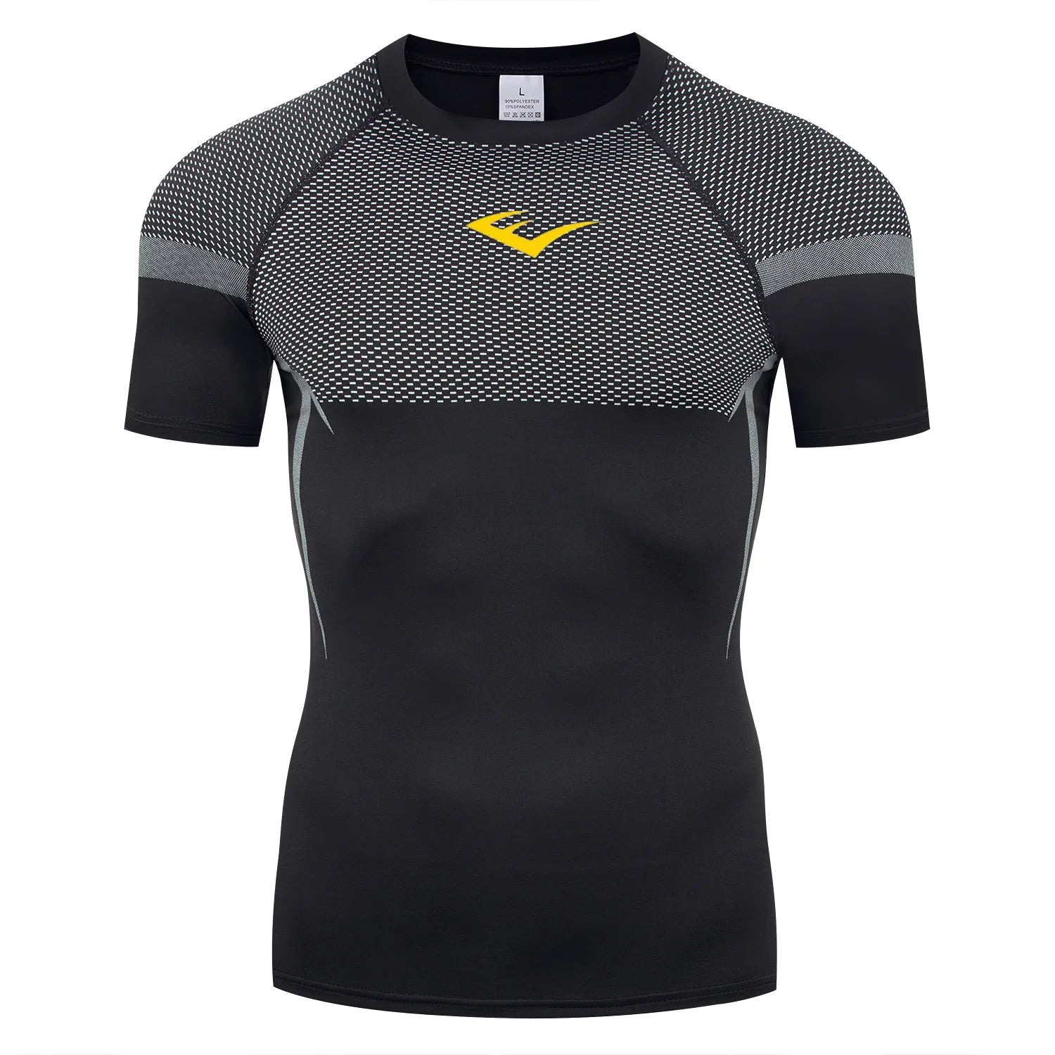 Compression Shirts Men's Rashguard Quick Dry Gym Fitness Shirts Spring Beach Surfing Athletic Sport Running Workout Tops Tees - ALMASTRONG