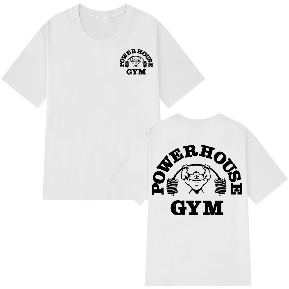 ALMASTRONG Unisex Gym Logo T-Shirt